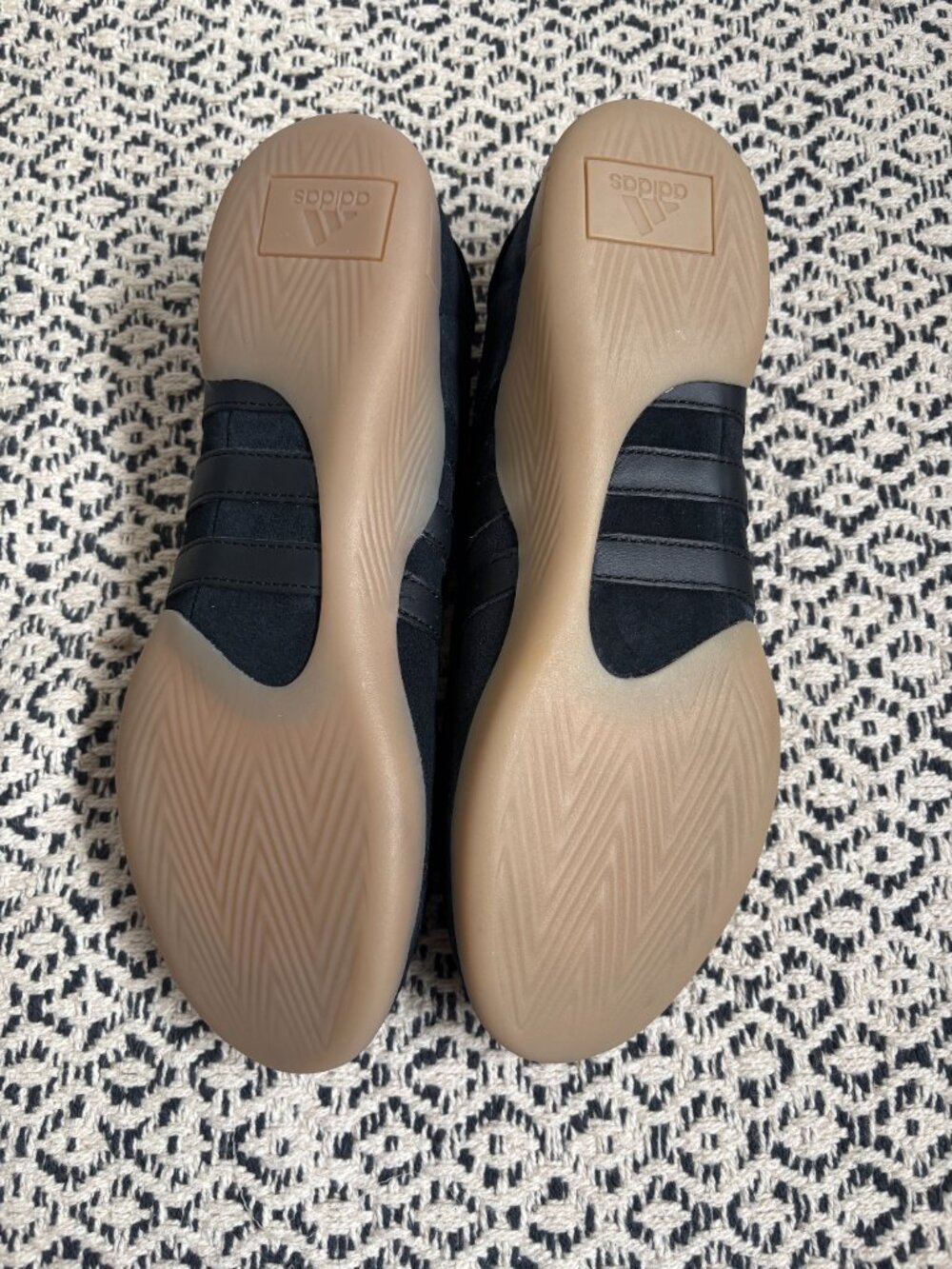 New, Adidas Taekwondo Mei Ballet Flat Core Black, size 8 US - Picture 3 of 4